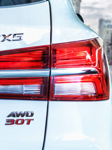 MG RX5 Taillights